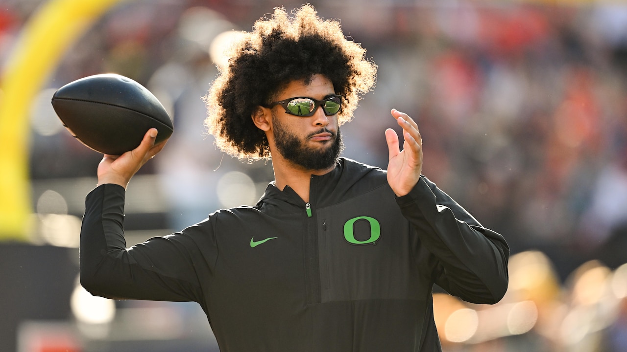 Dante Moore compared to Packers' Jordan Love, deemed '1st-round talent ...