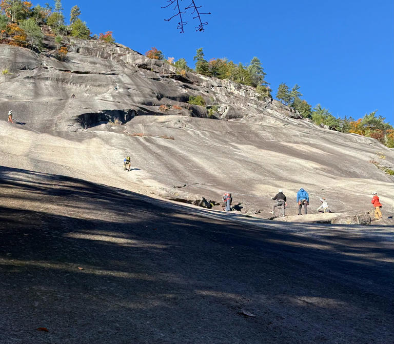 A rock climber with no ropes found himself on an NH cliff no longer ...