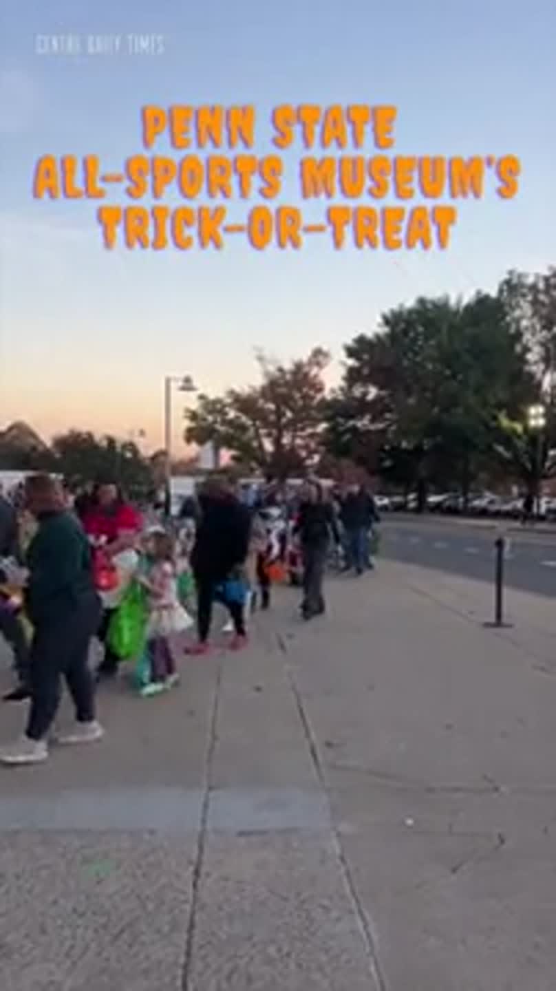 Penn State All-Sports Museum trick-or-treat event full of candy and fun