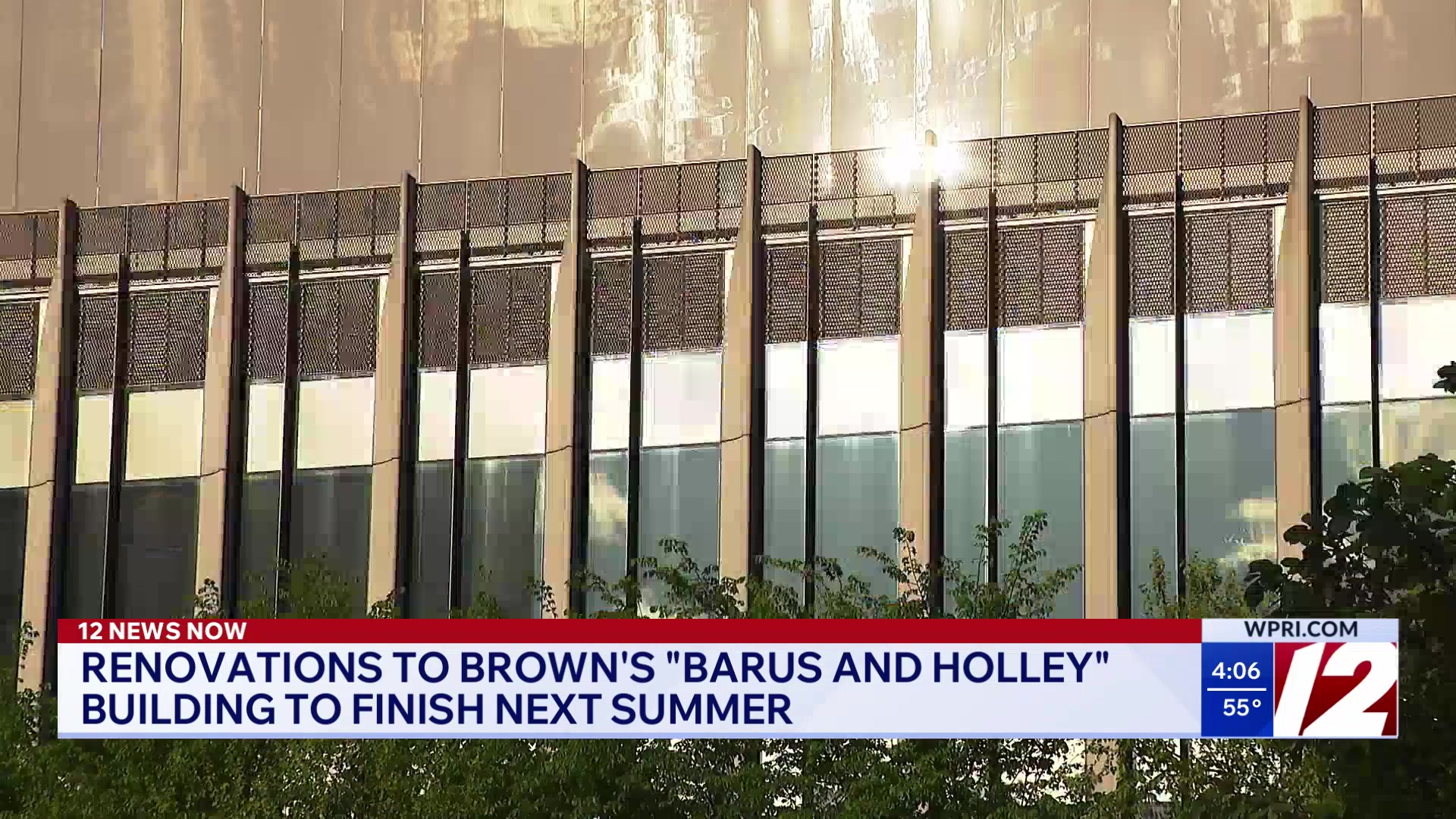 Barus and Holley to finish building renovations next summer