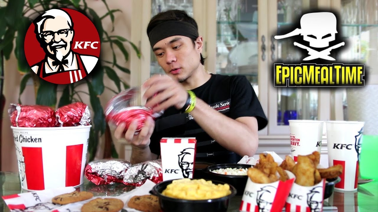 The Challenge Epic Meal Time failed (KFC full menu)