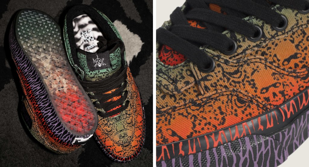 Vans OTW covers the Half Cab in gradient skulls from a Korean artist