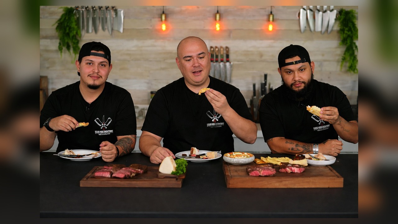 Angel vs Gabby in a sous vide rib eye challenge