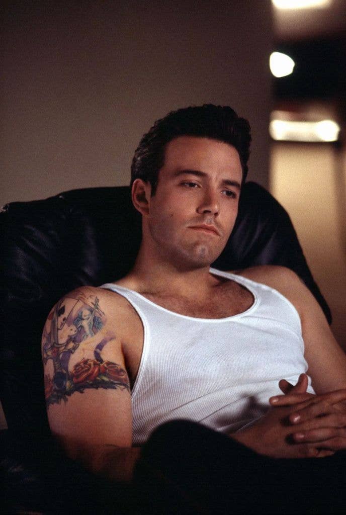 Ben Affleck's massive back tattoo Jennifer Lopez thought was awful