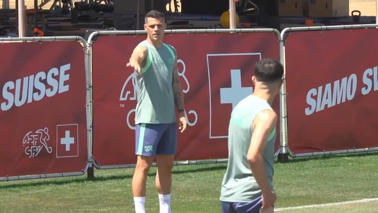 File: Xhaka restored as Switzerland captain and Embolo can play again ...