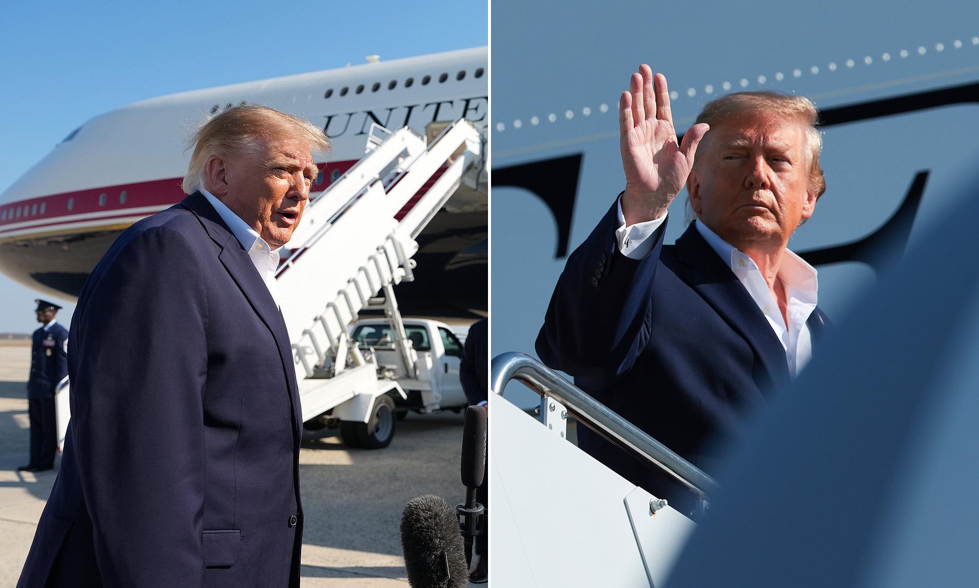 Trump places telling condition on accepting midterm election results with ominous reply