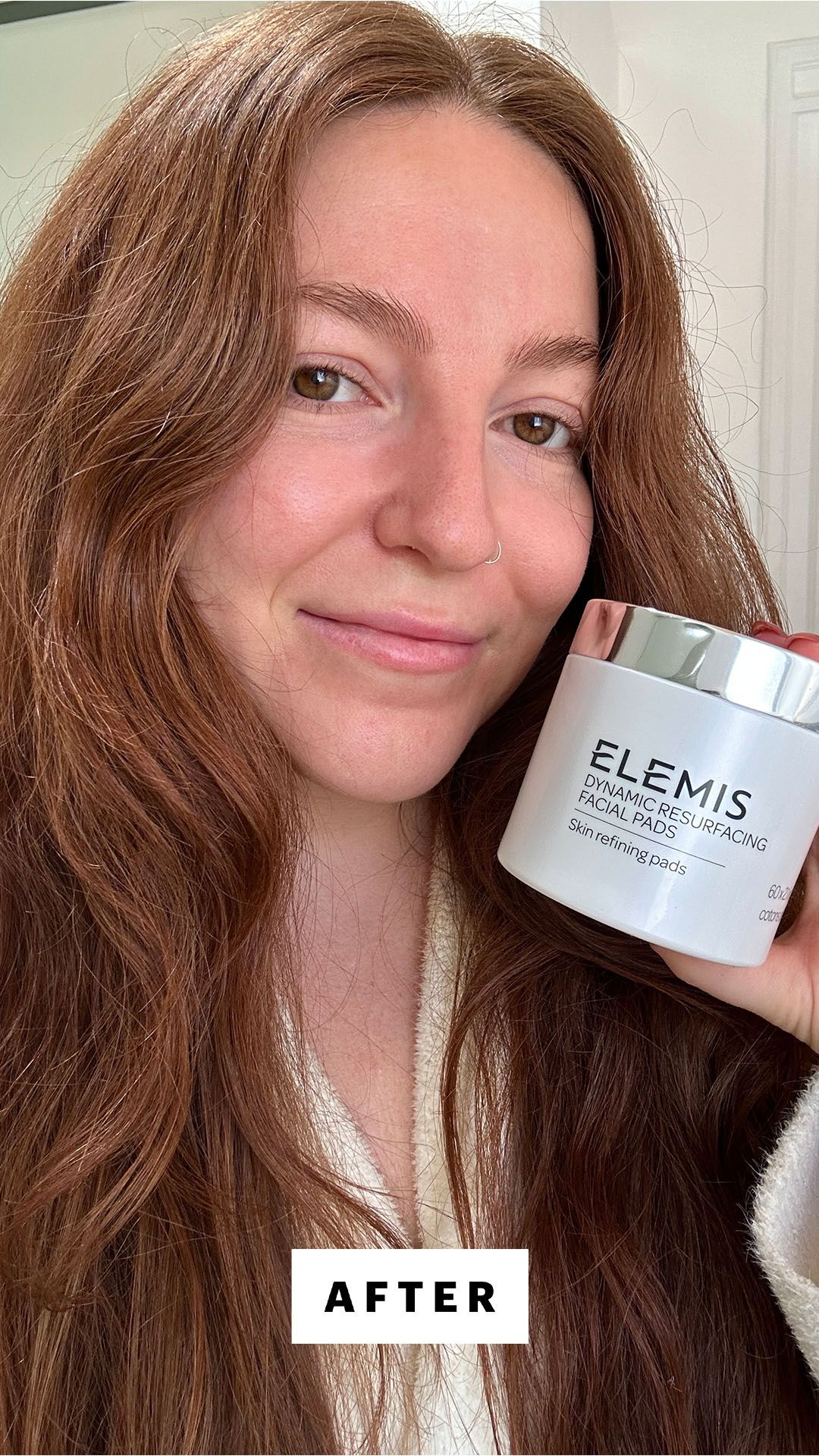 These Elemis exfoliating pads brighten my sensitive skin without stinging