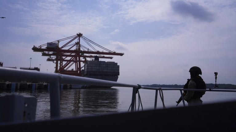 Pentagon funding a naval training facility in Ecuador