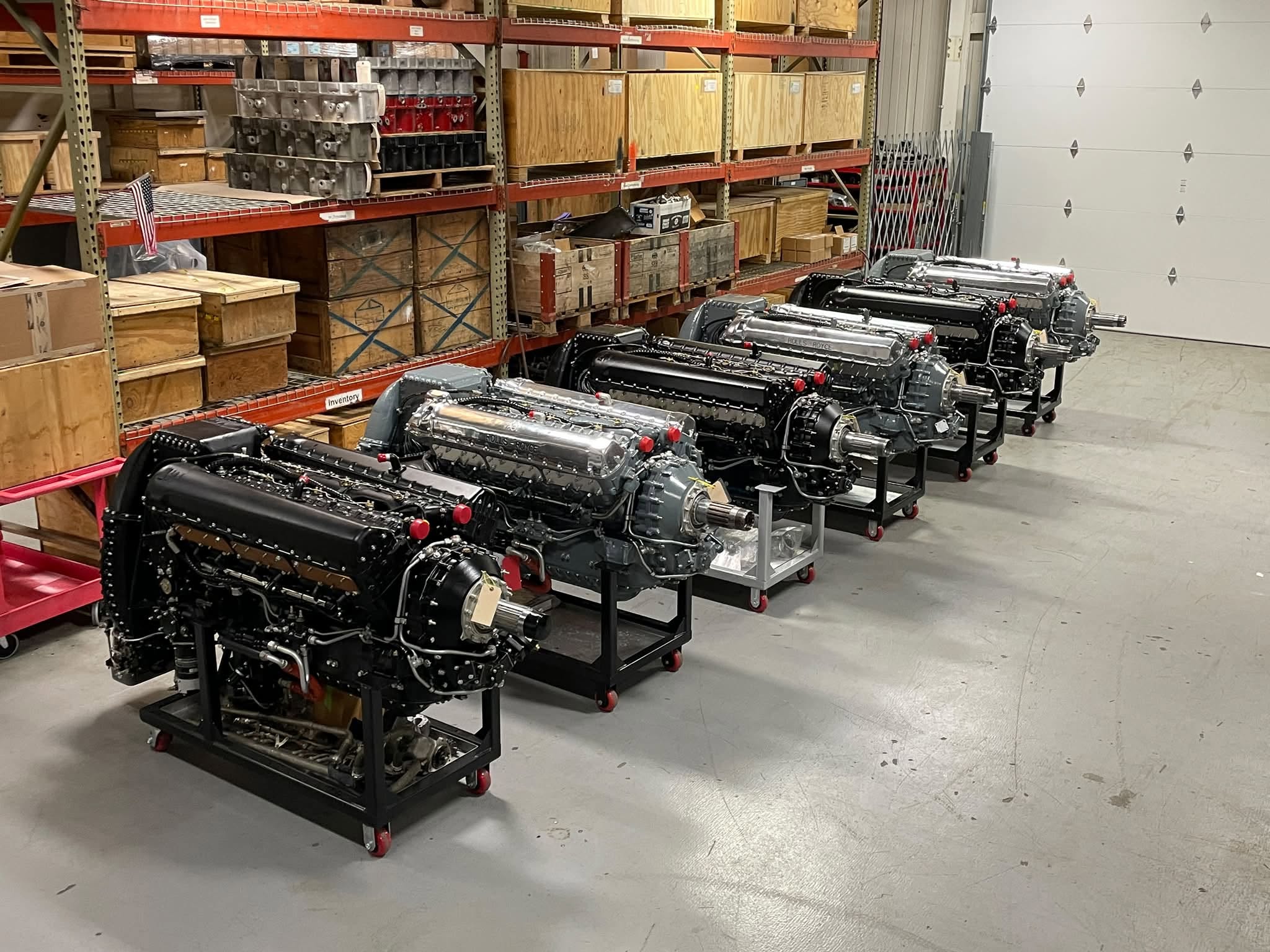 Keeping an icon running: Roush Aviation recruits Merlin engine builders