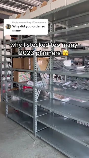 I accidentally ordered a warehouse full of 2023 planners