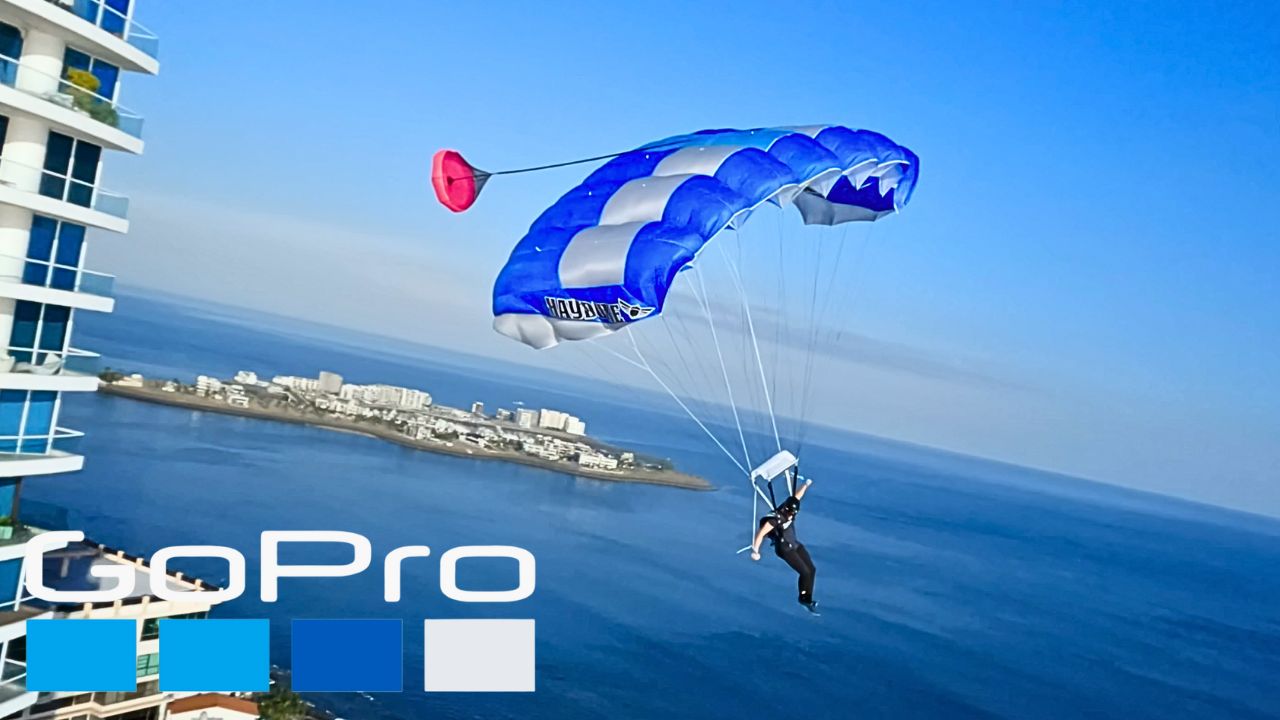 Base jumping in Panama captured by GoPro