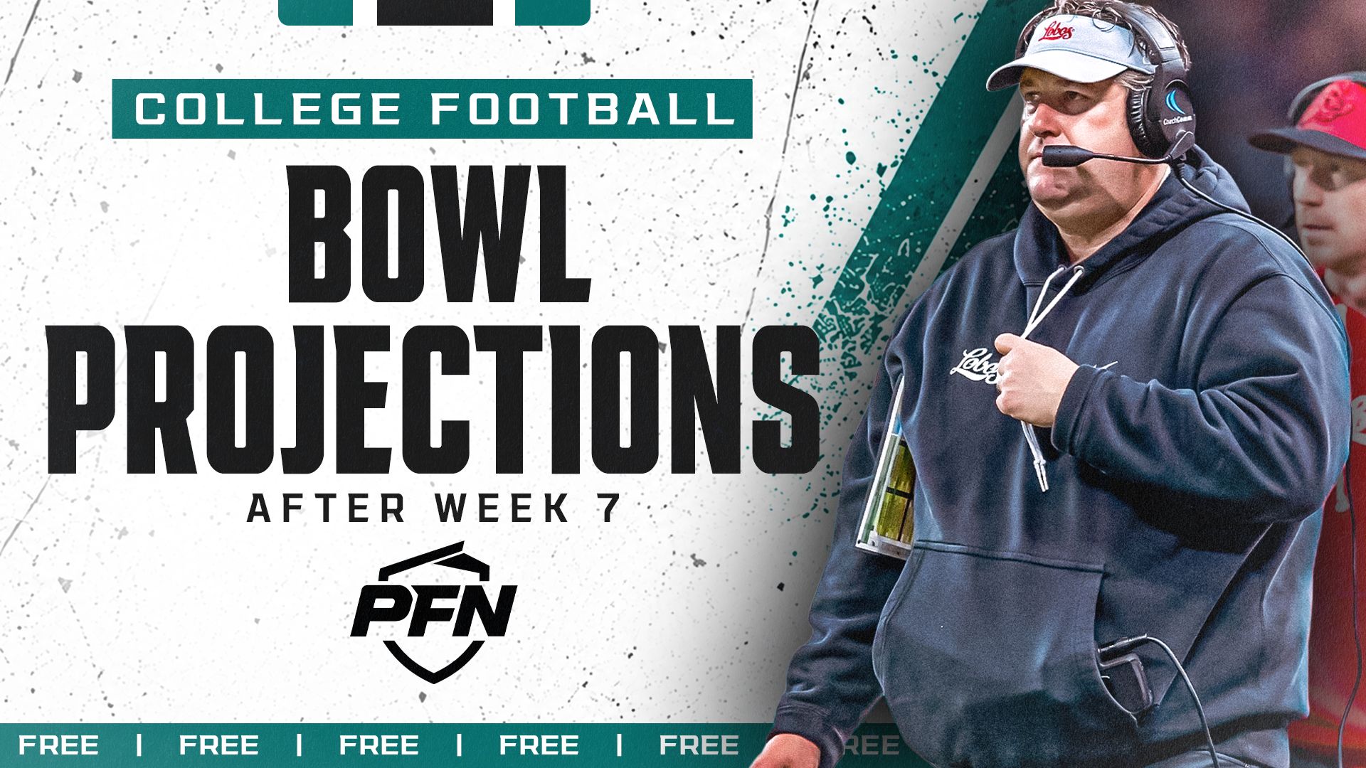 College football bowl projections week 8: New Mexico seals successive ...
