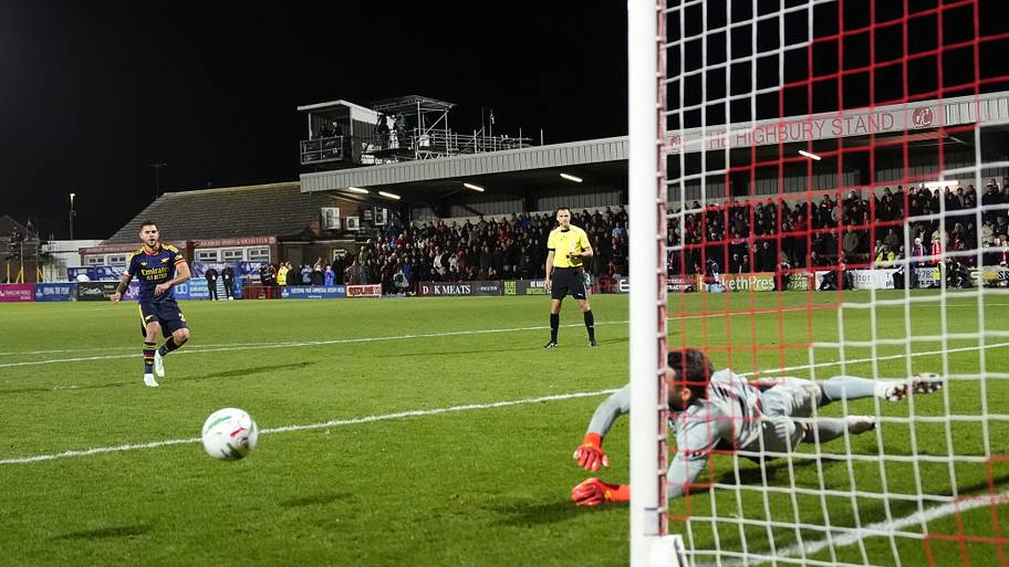 Every player ranked as Arsenal slump out of the Carabao Cup at ...