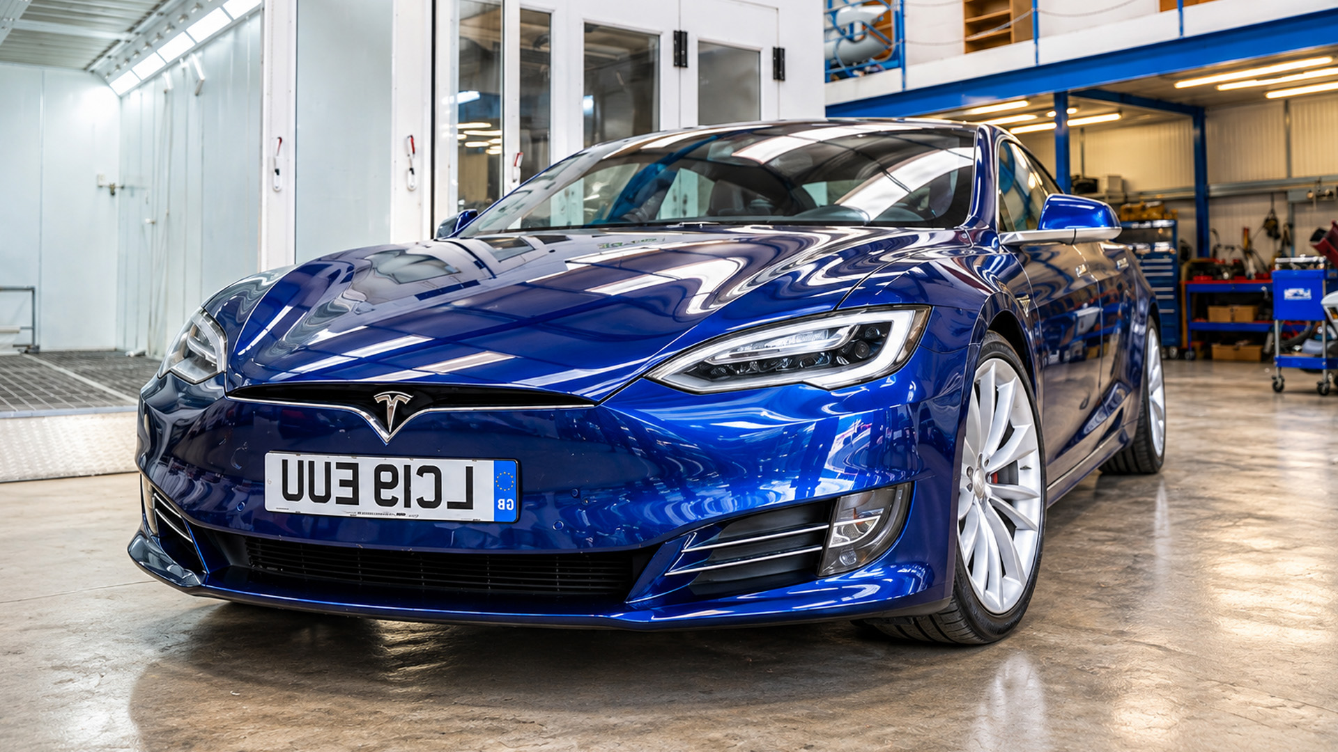 James May's damaged Tesla Model S had an unexpected surprise inside