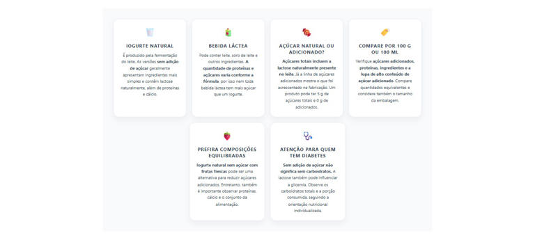 Iogurte natural ou bebida láctea: como identificar açúcar adicionado