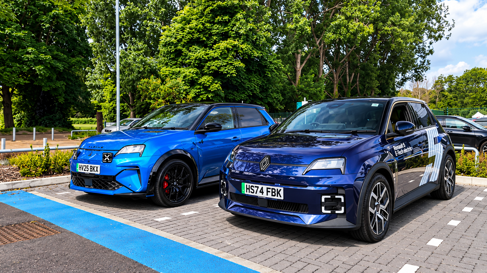 Renault R5 versus Alpine A290 hot electric hatchback comparison