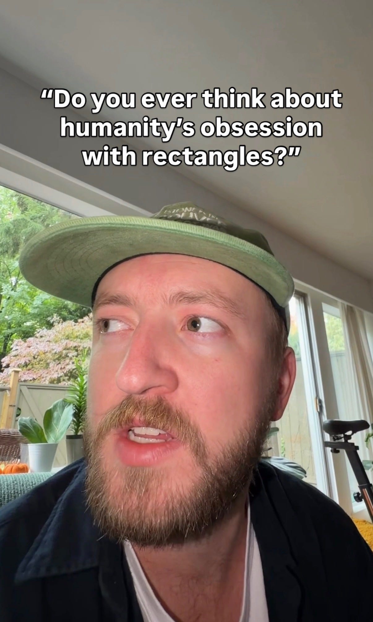 He realized everything is a rectangle and spooked millions of people on TikTok