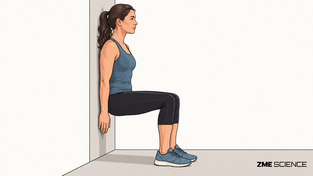 This simple wall exercise can lower blood pressure. But how often do ...