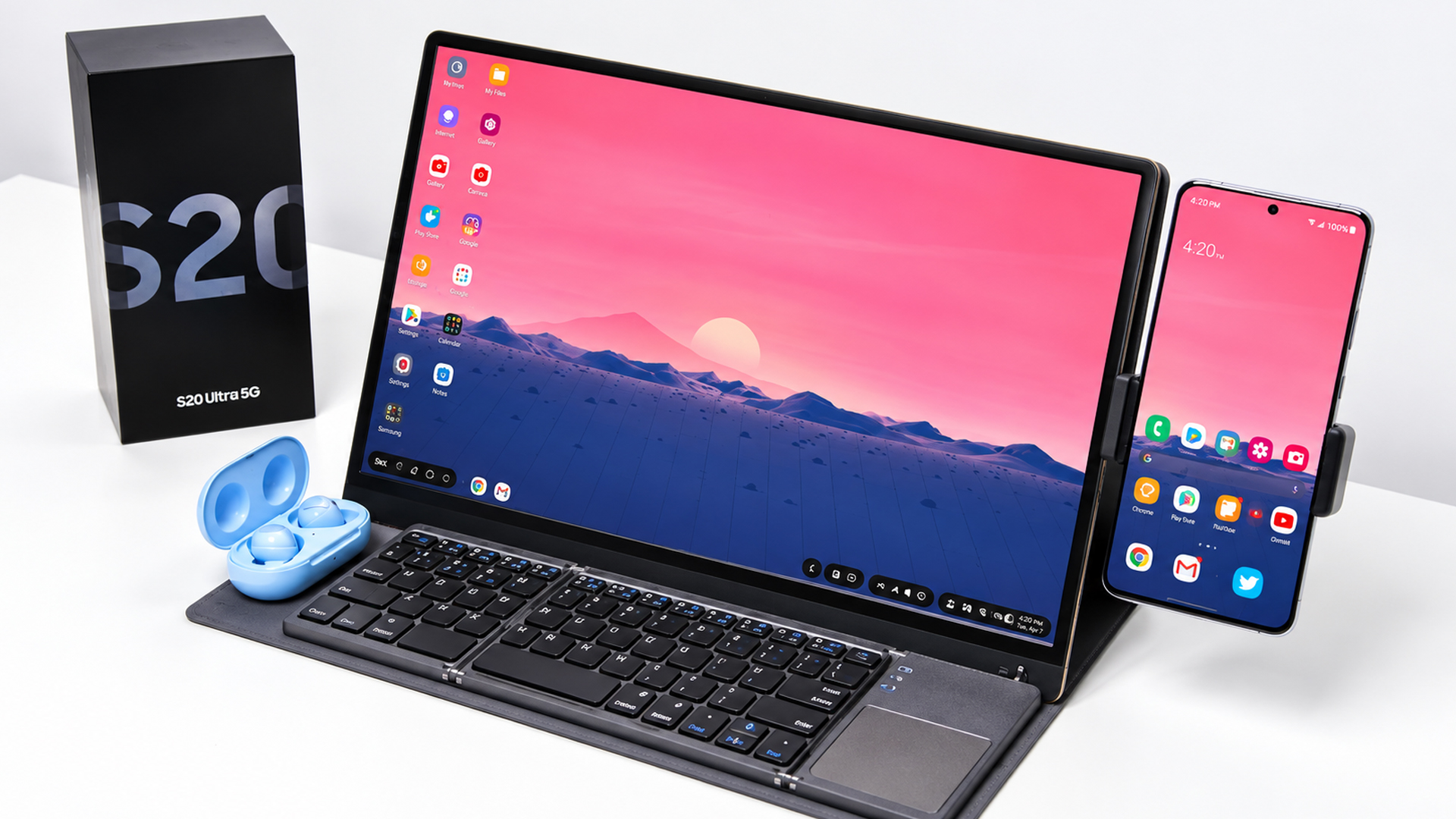I turned my Galaxy S20 Ultra into a portable computer