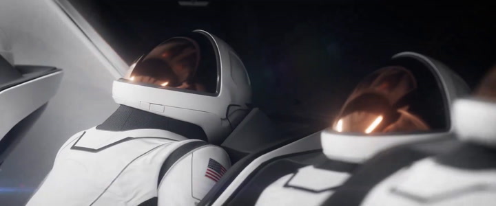 SpaceX Dragon crew is go for EVA operations in animation
