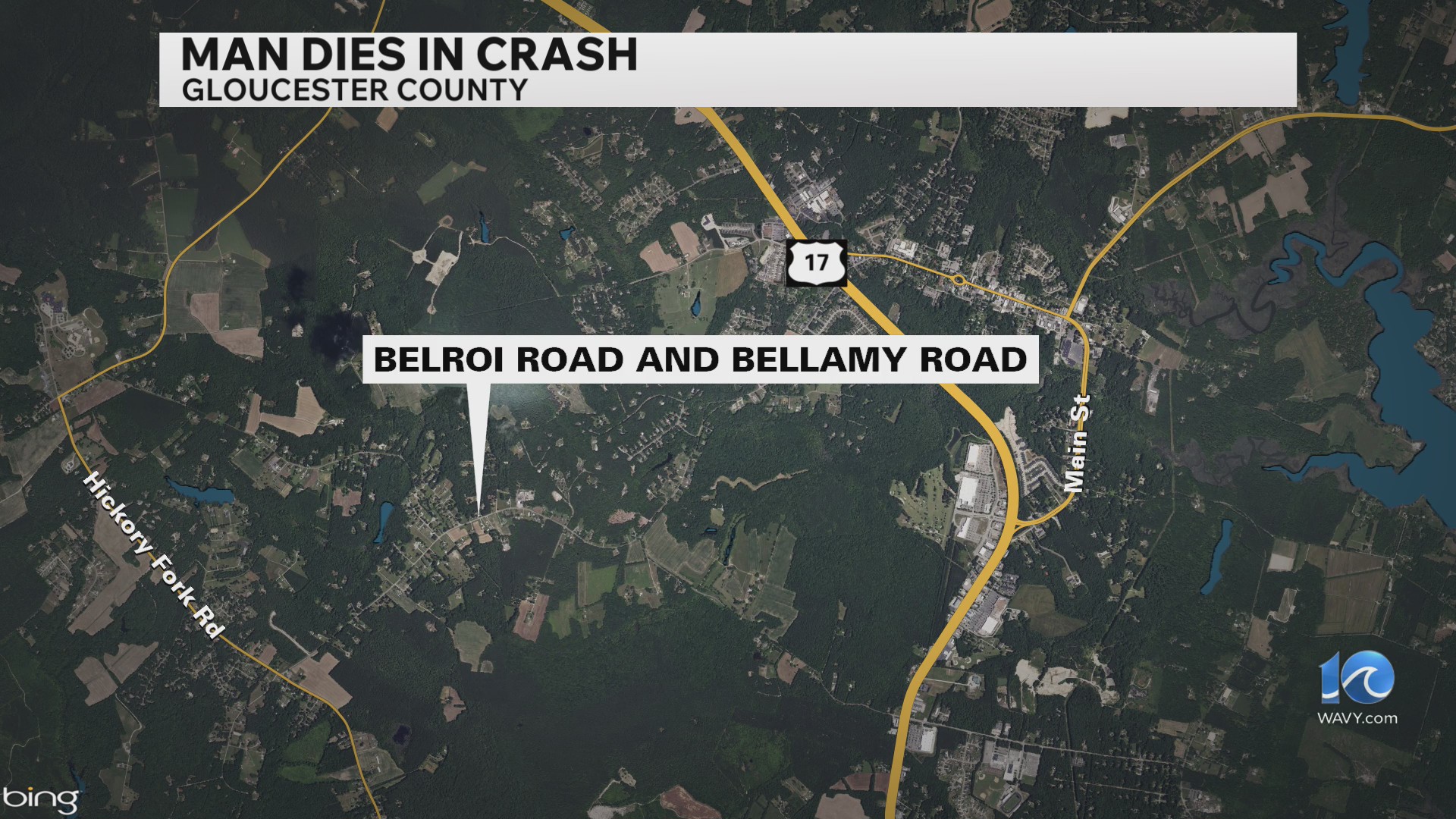 VSP: Man dies after car runs off road and hits tree in Gloucester