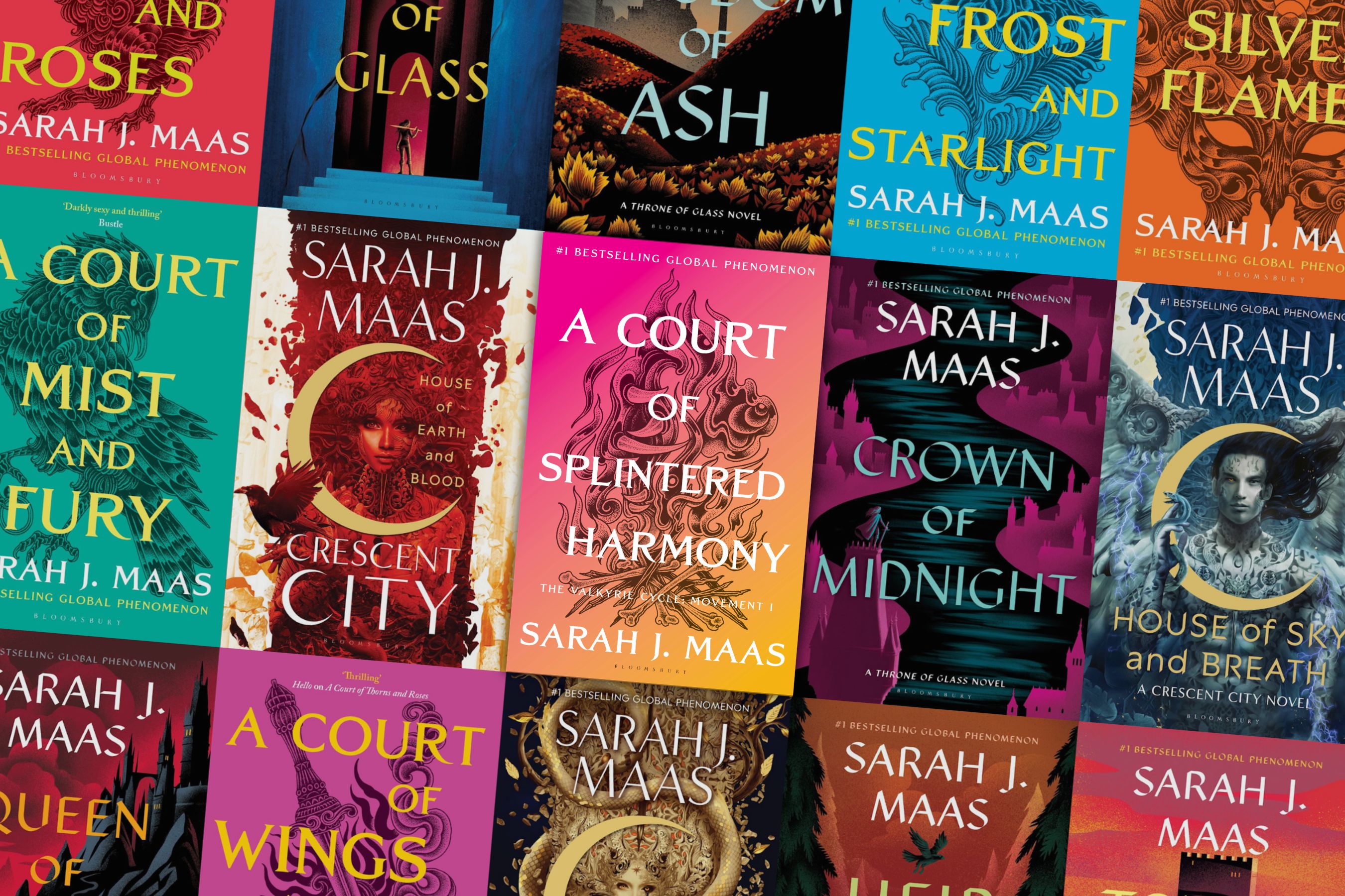 Sarah J Maas books: All 18 of the author's best-selling books ranked ...