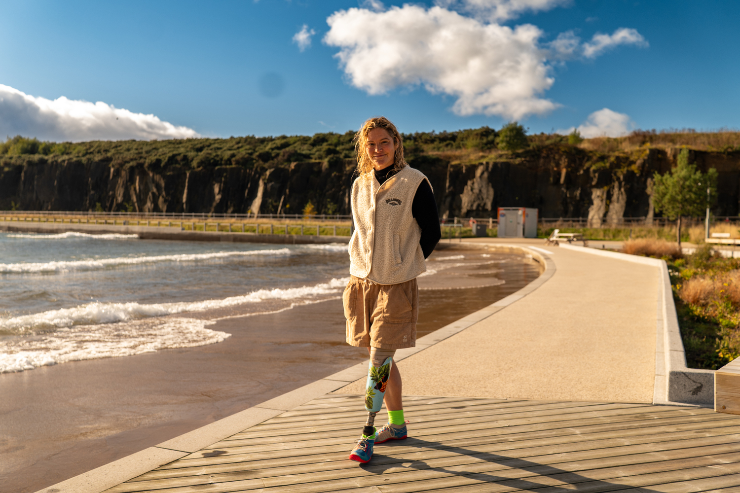 Para surfing world champion trains at Edinburgh wave resort ahead of ...