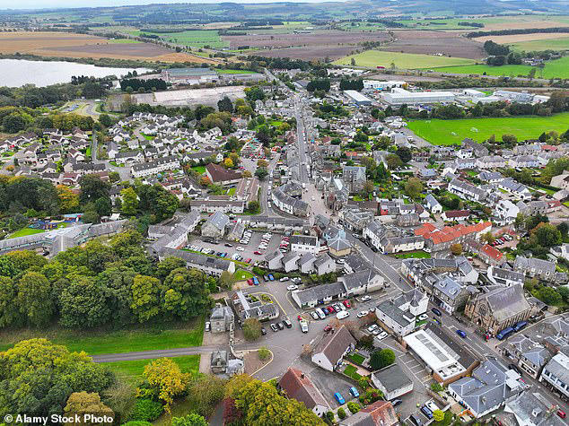 Map of mayhem as AI moves key towns, villages and lochs in Scottish region
