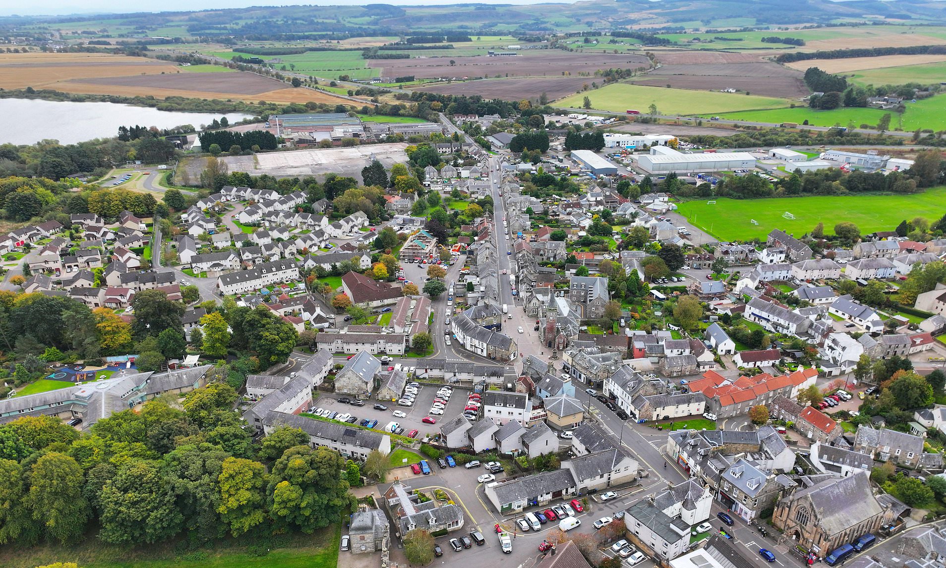 Map of mayhem as AI moves key towns, villages and lochs in Scottish region