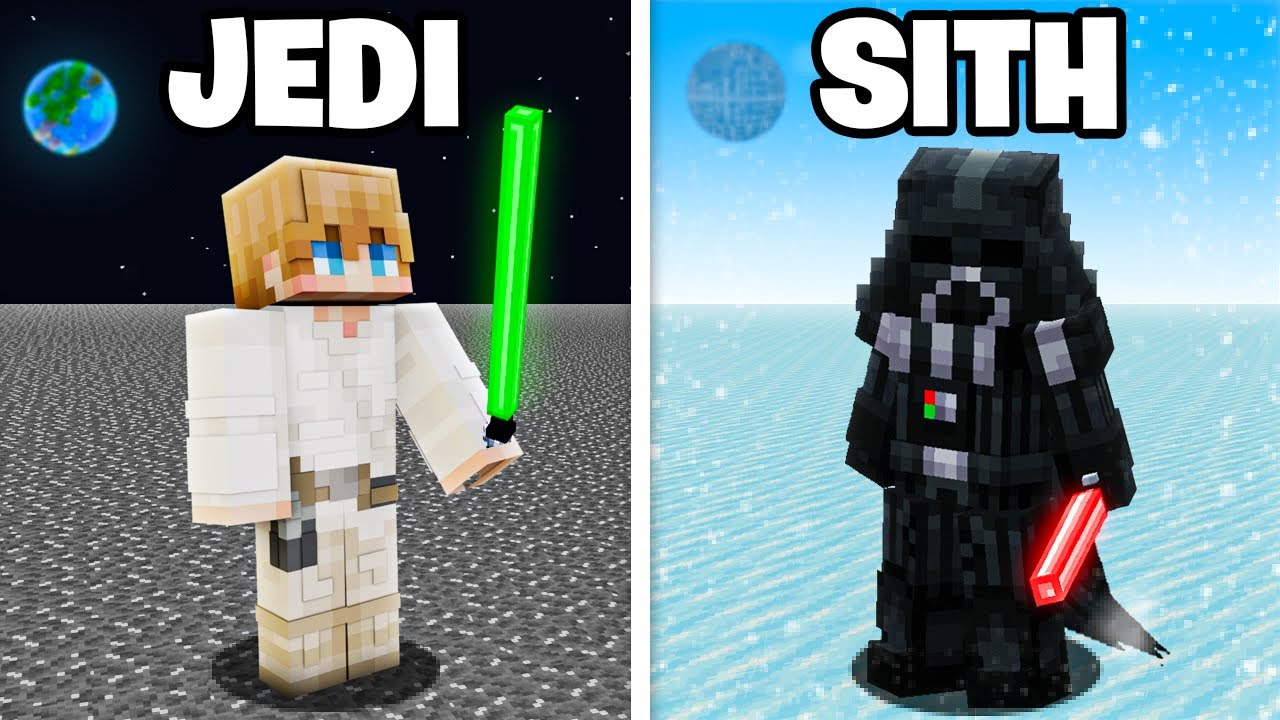Star Wars battles in Minecraft!