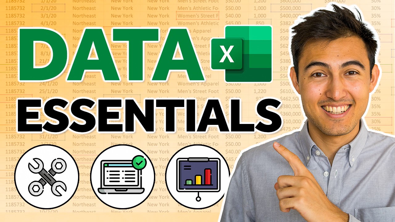 Data analysis essentials in Excel