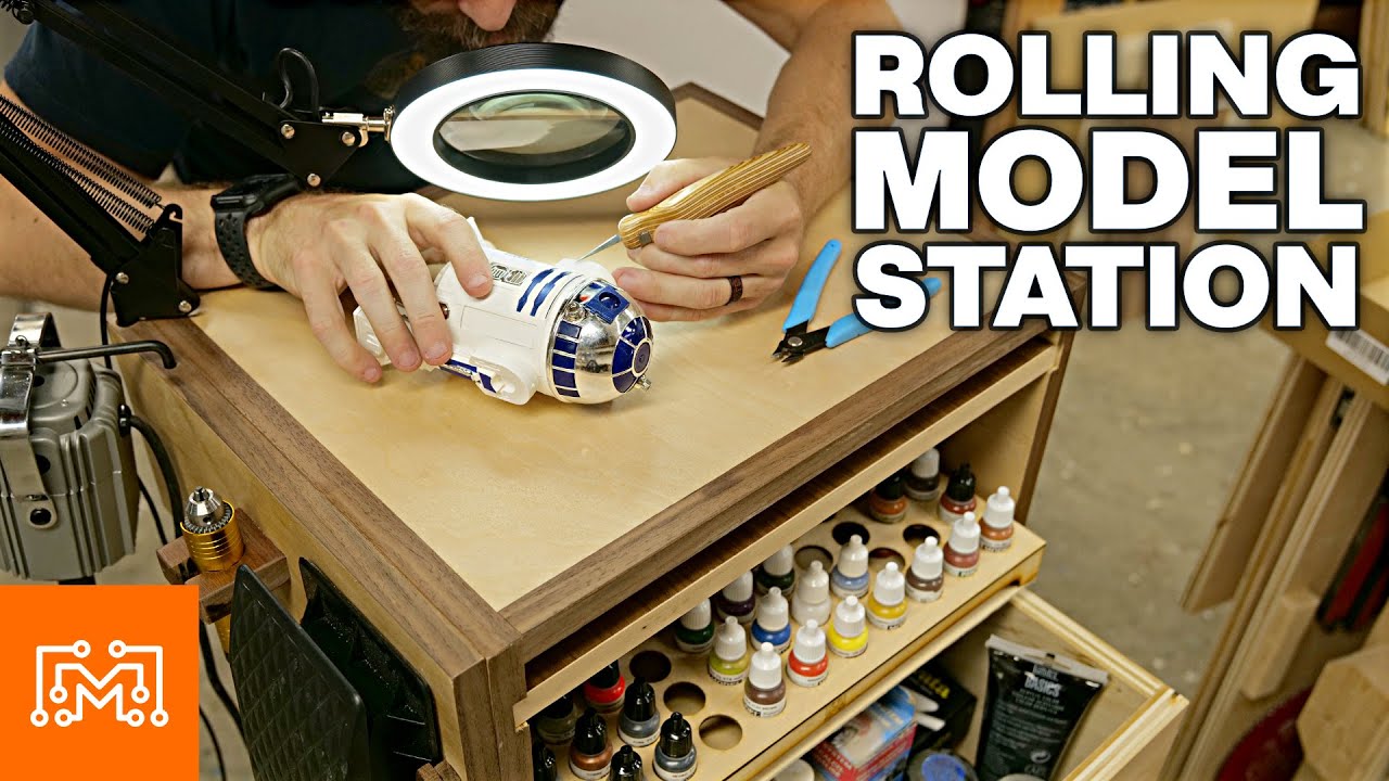 Designing the ultimate model making station!