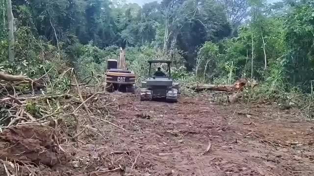 Excavator triggers landmine blast during roadworks near Thai-Cambodian ...