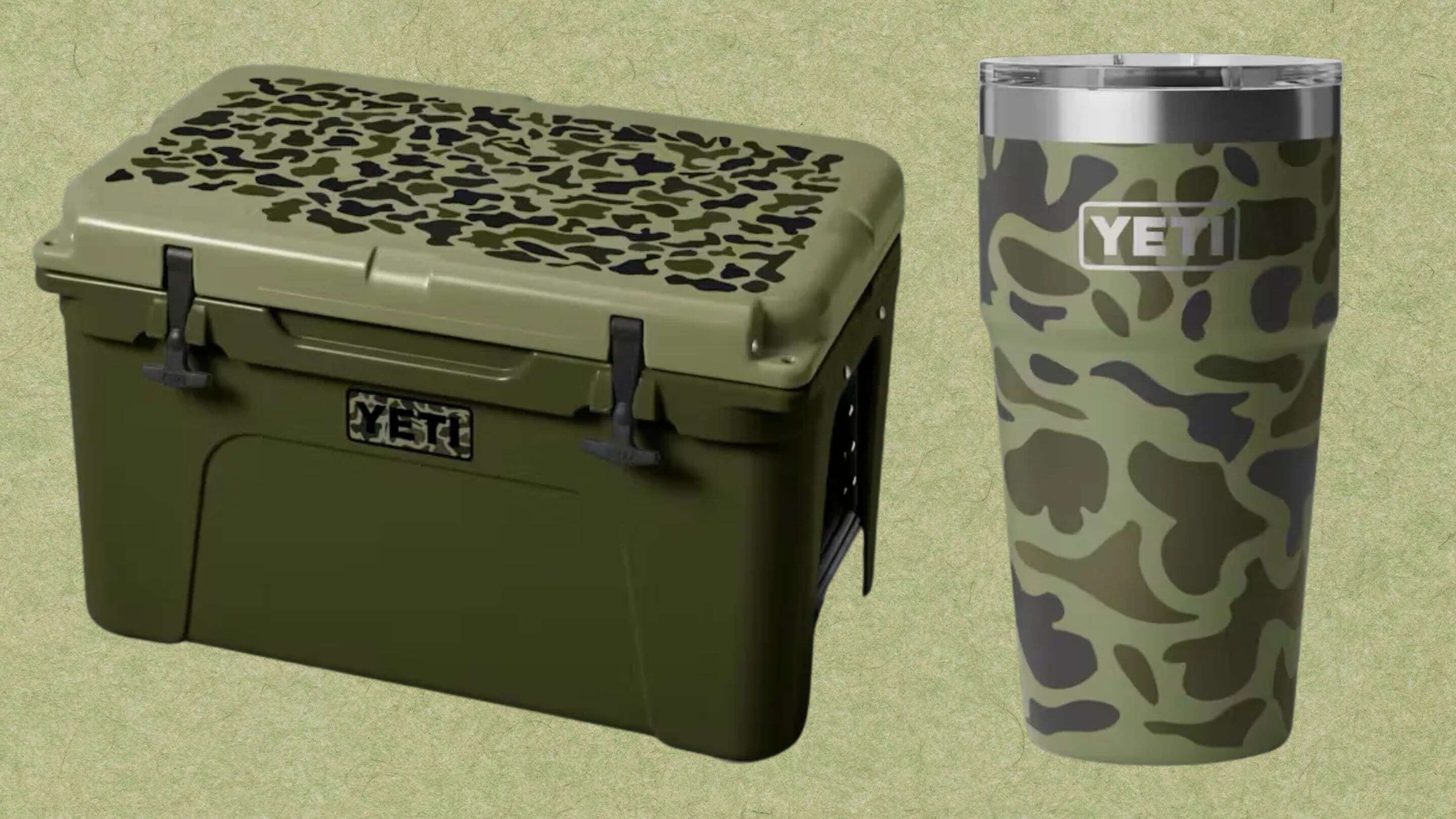 YETI’s new olive camo collection arrives for hunting season