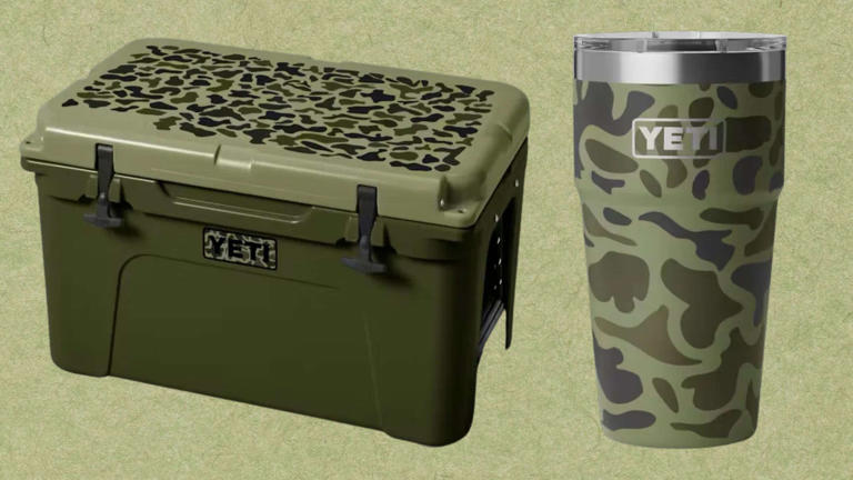 YETI’s new olive camo collection arrives for hunting season