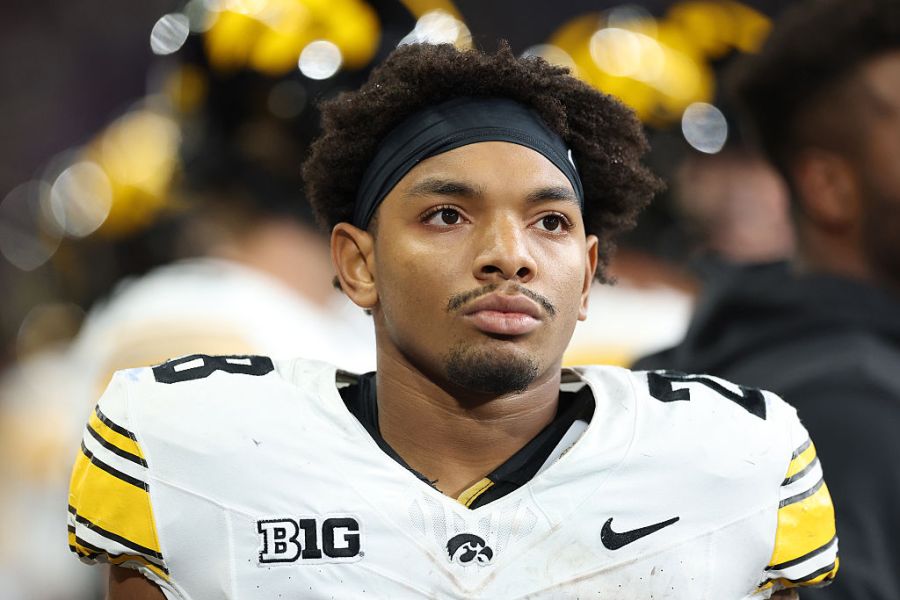 Hawkeyes running back Kamari Moulton is out for the season