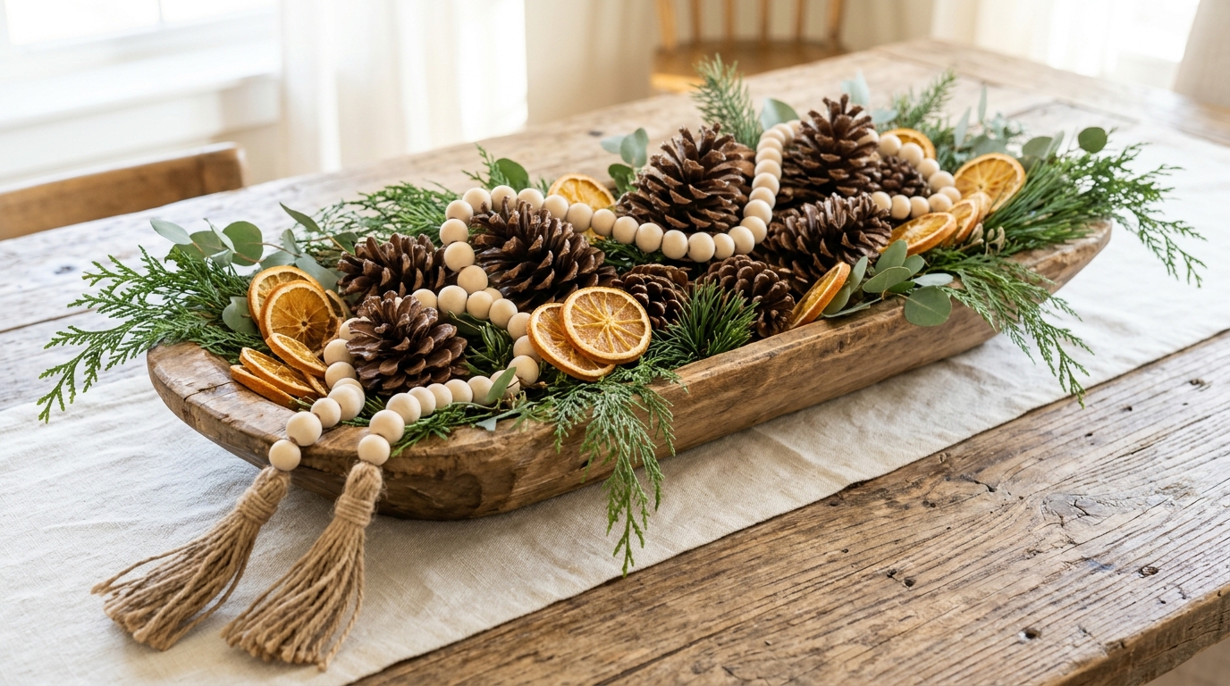 Farmhouse Christmas decor: 16 cozy DIY ideas that look like a country ...