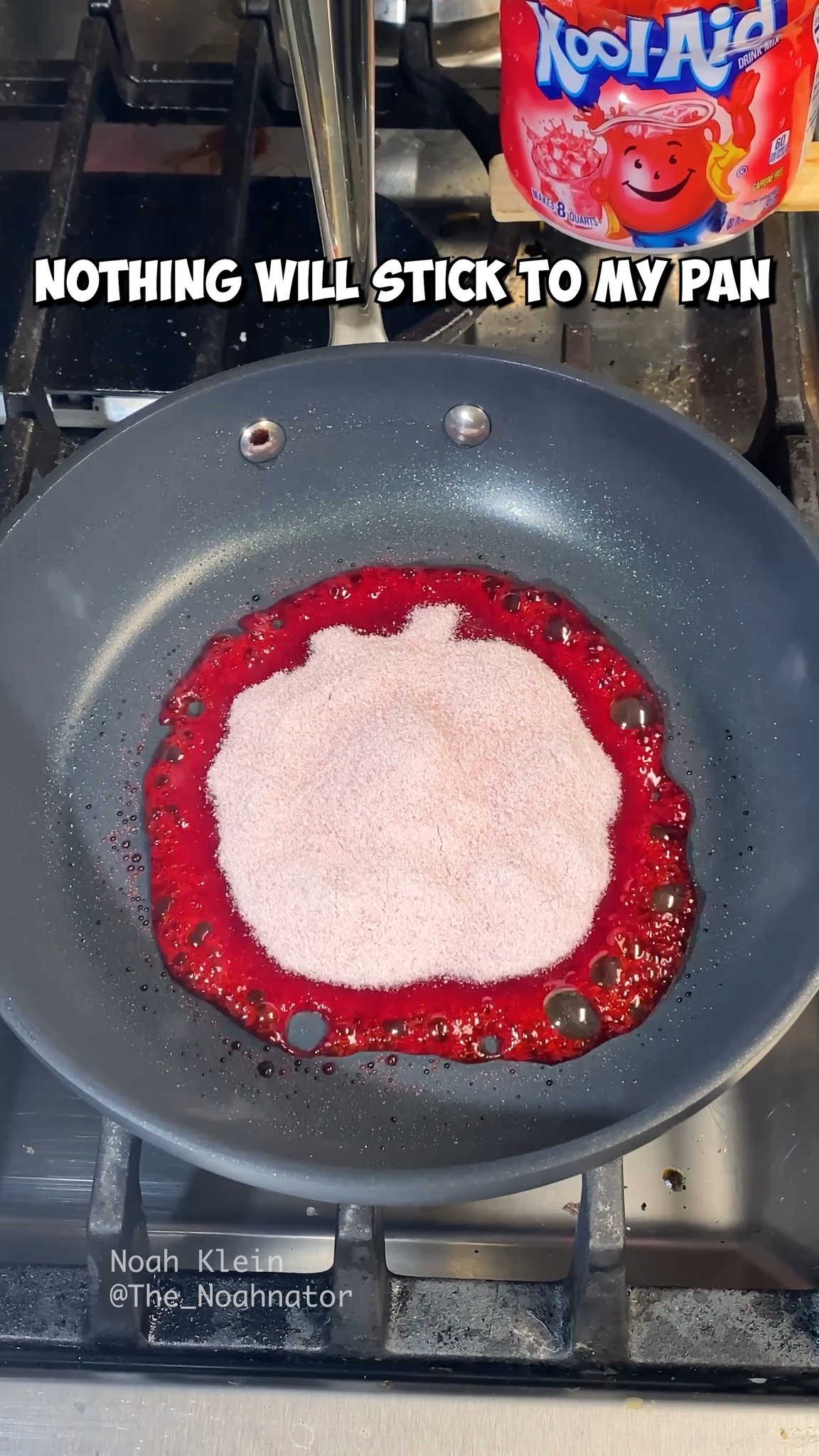 Will sugar stick to my pan?