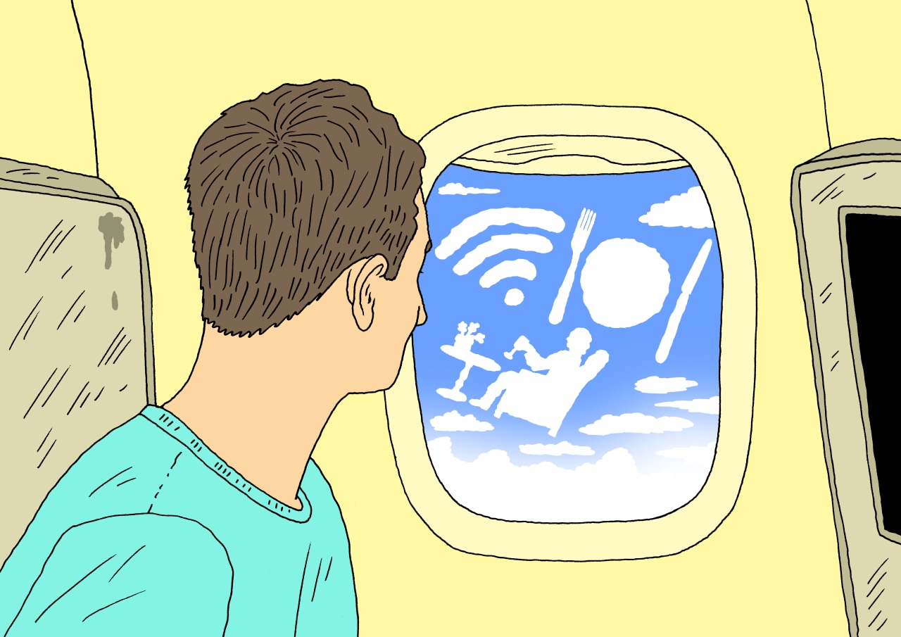 The frustrating wait for the fancy suites and fast Wi-Fi airlines are hyping