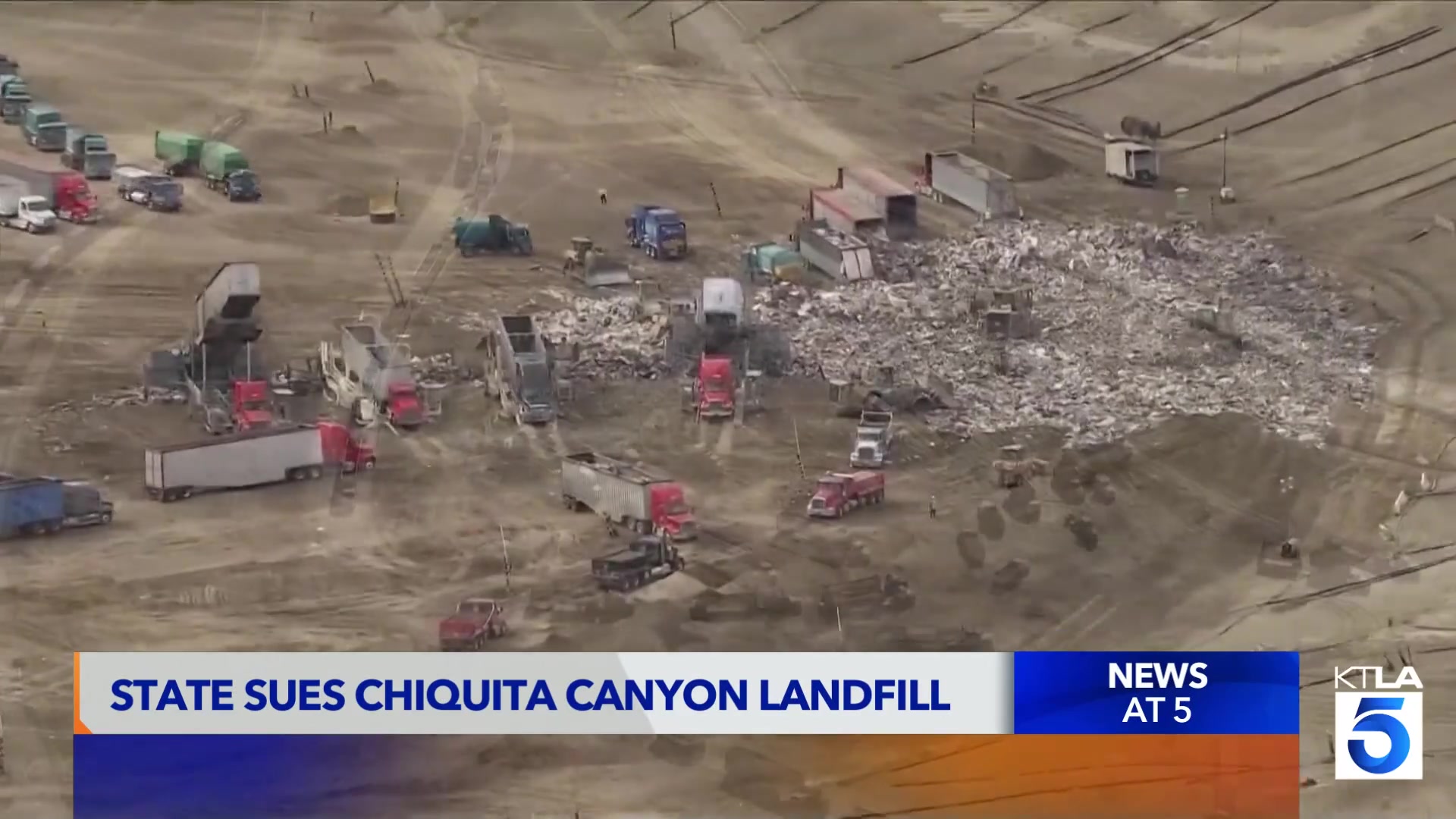California sues Chiquita Canyon Landfill operators over hazardous waste