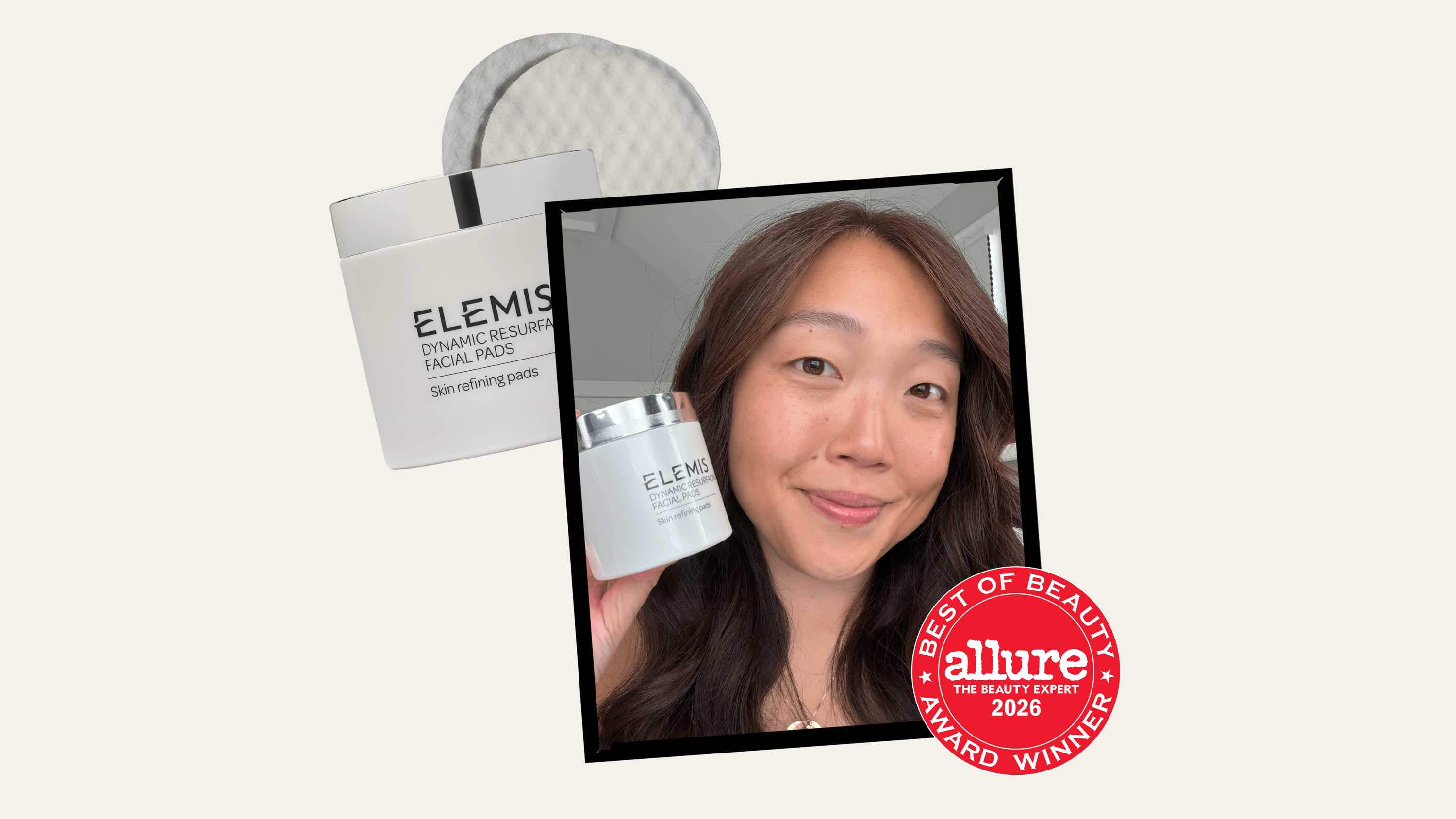 These Elemis exfoliating pads brighten my sensitive skin without stinging