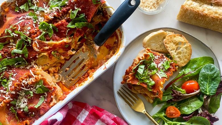 Vegan lasagna recipe