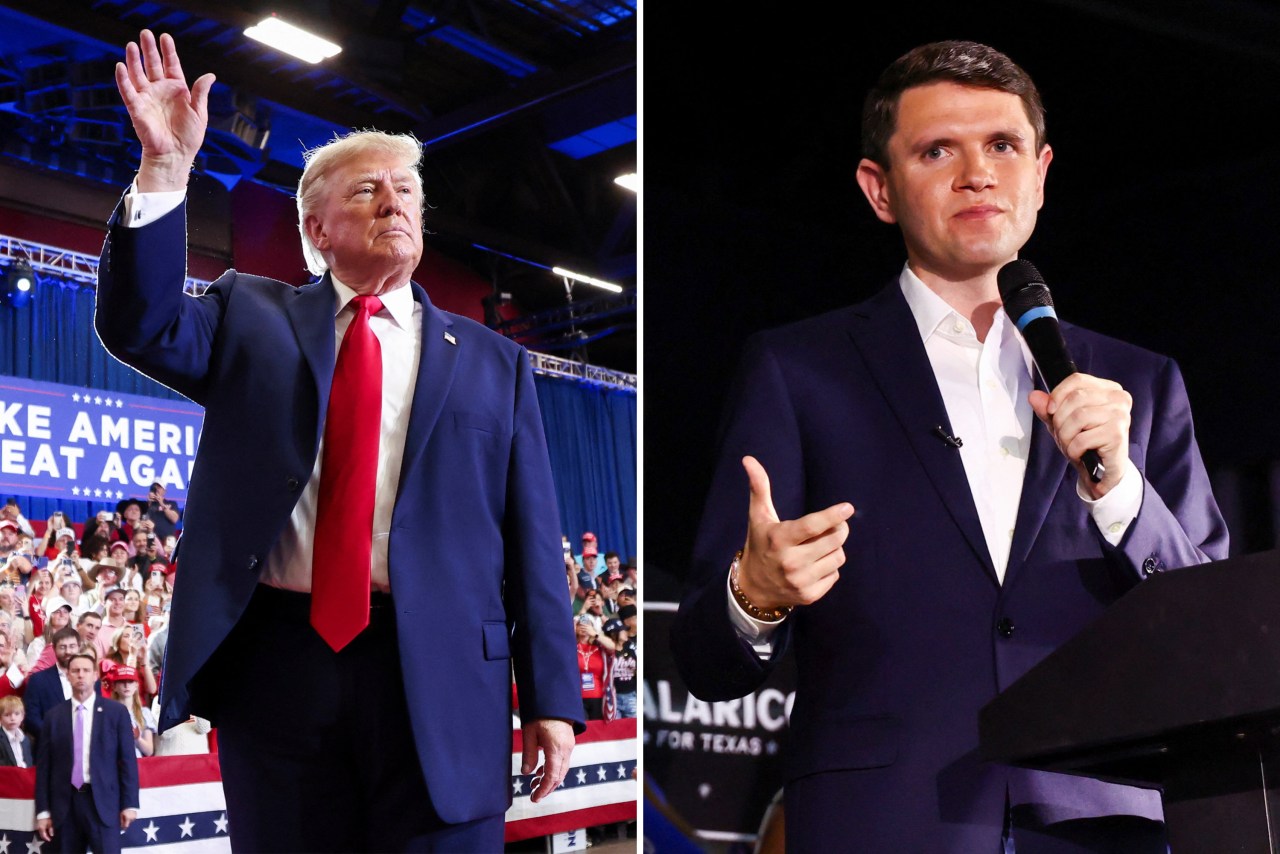 Trump and Talarico offer Texas split screen with dueling rallies just miles apart