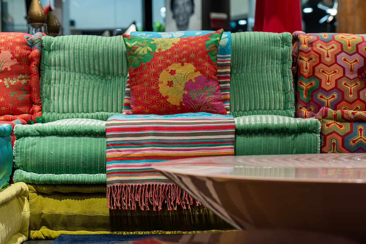 Falling into place: Styling the celeb-favourite Mah Jong sofa