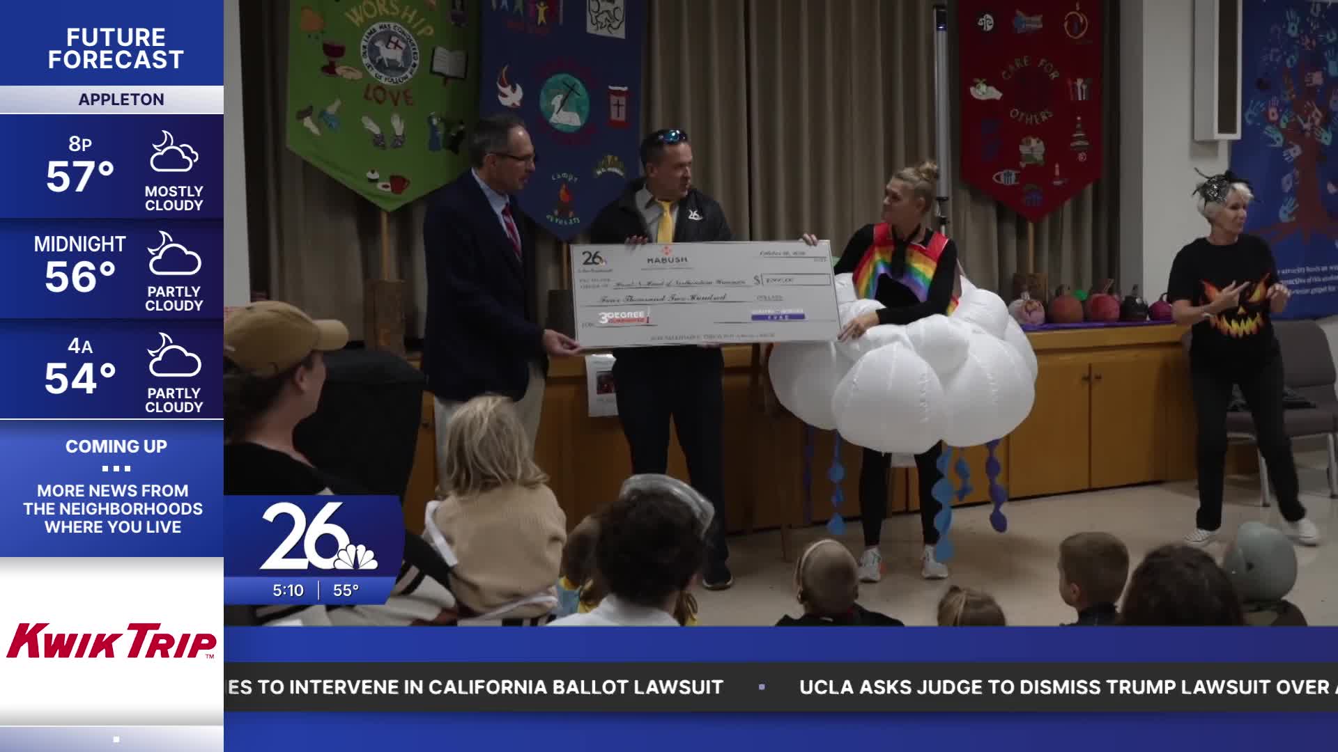 Hand-N-Hand Three Degree Guarantee check presentation