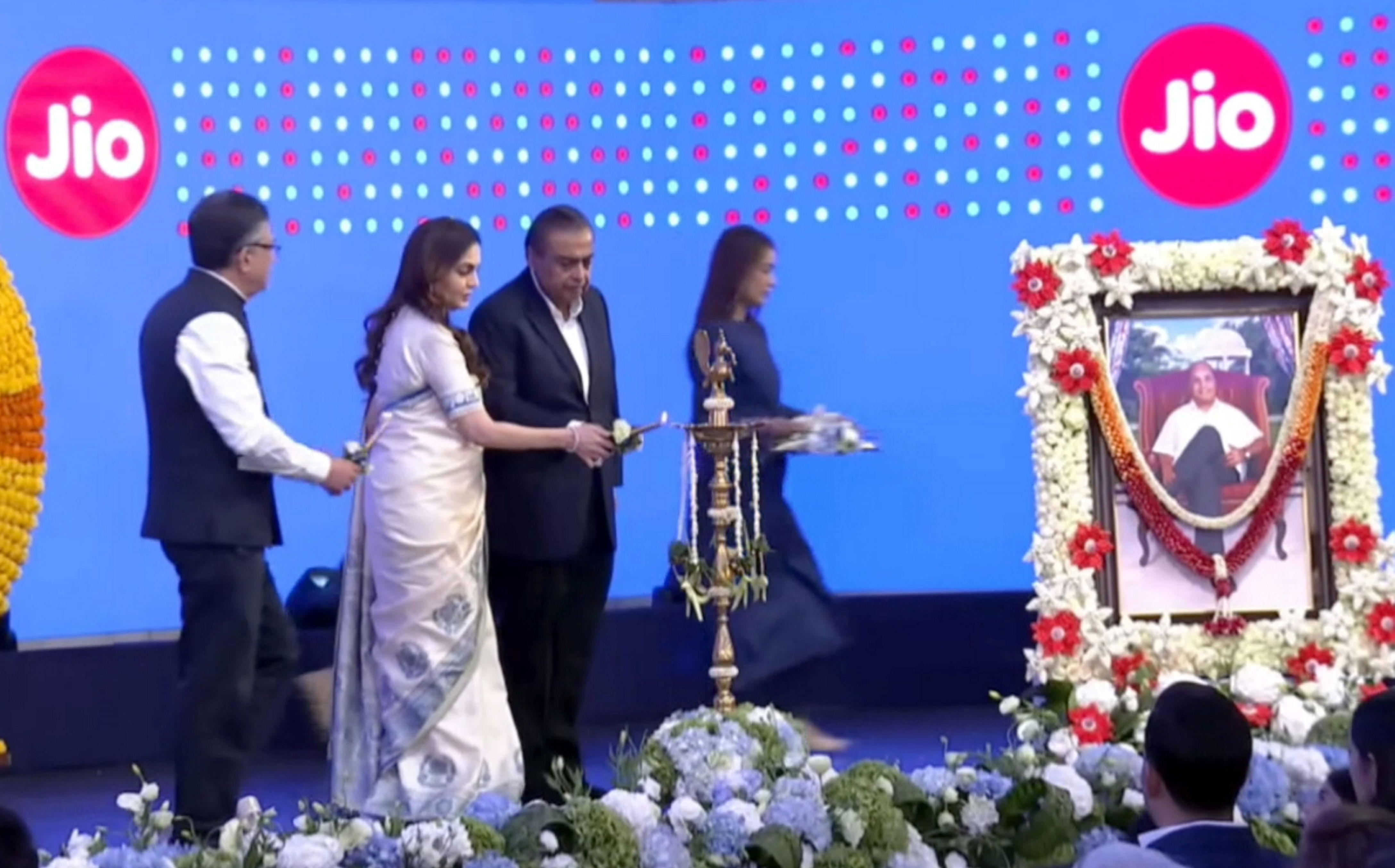 Akash Ambani vows to take Jio to greater heights, democratise new tech ...