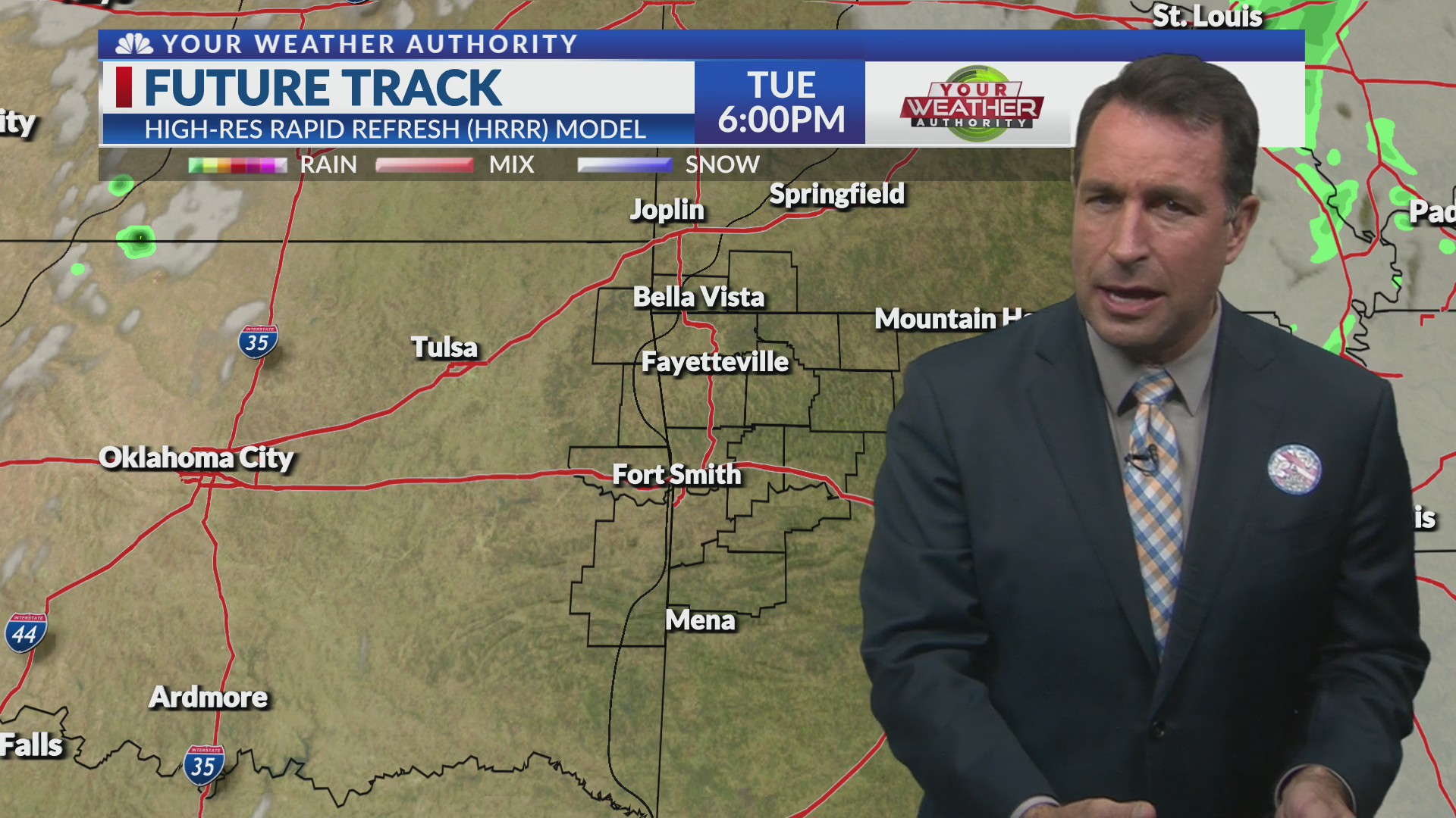 Tuesday, Oct. 27, 6 p.m. weather forecast