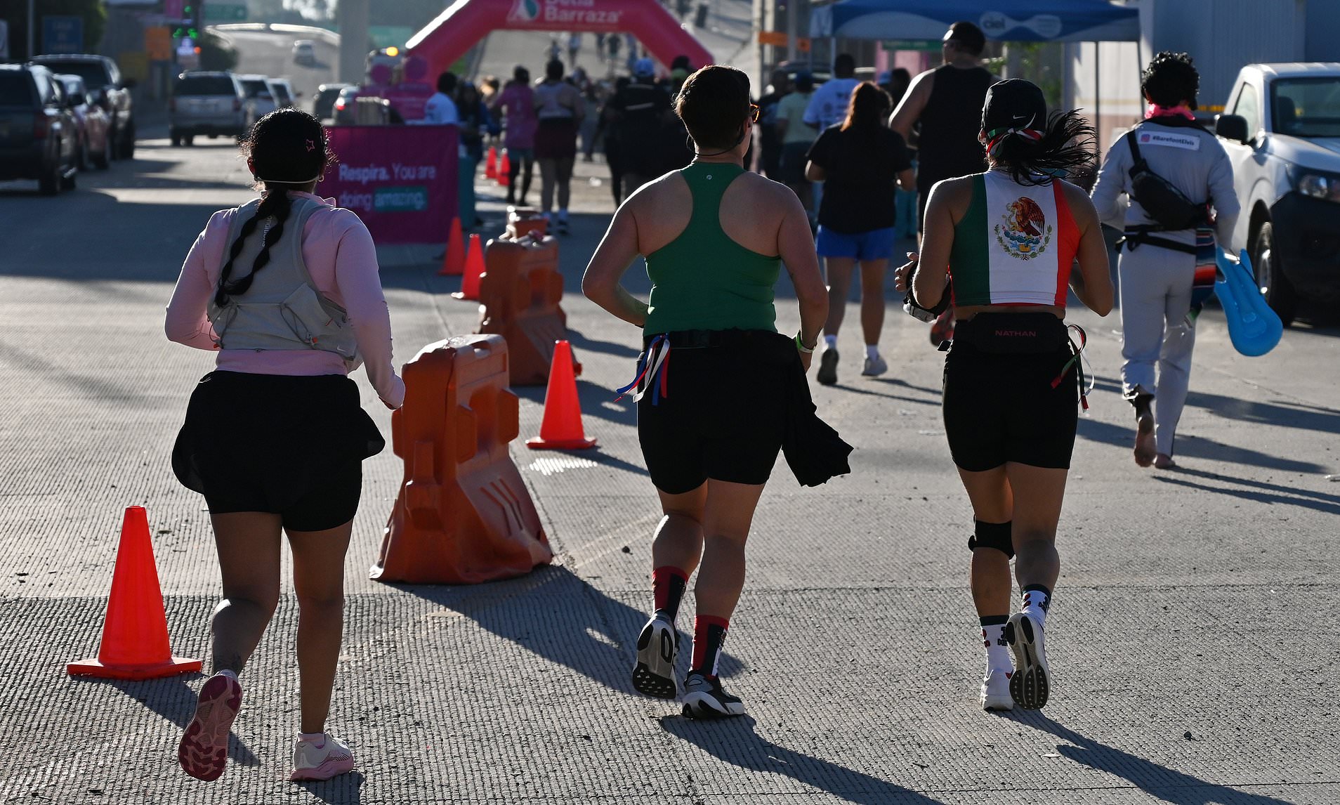 Fury among California half marathon runners as they return from finish line to find cars missing