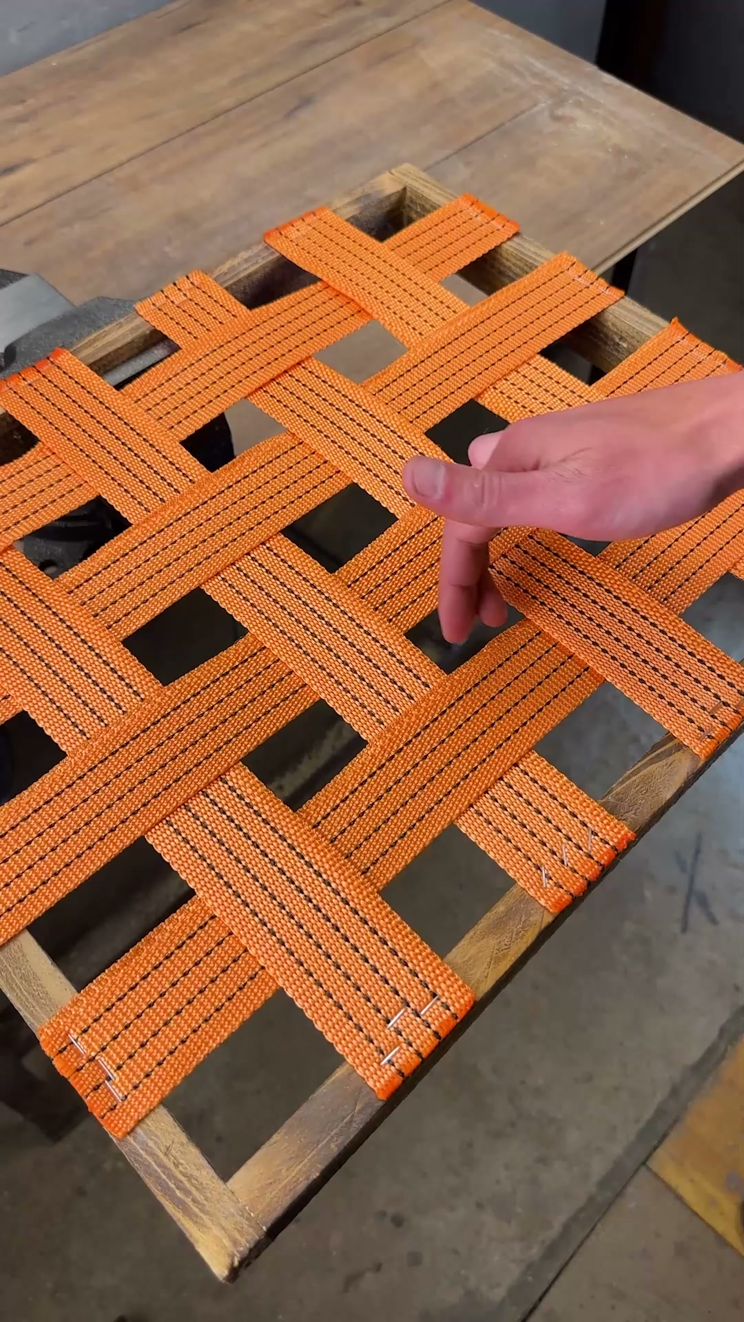 DIY rope bed making