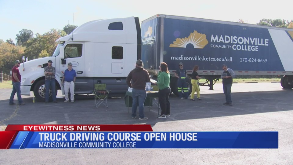 Truck driving course open house MCC